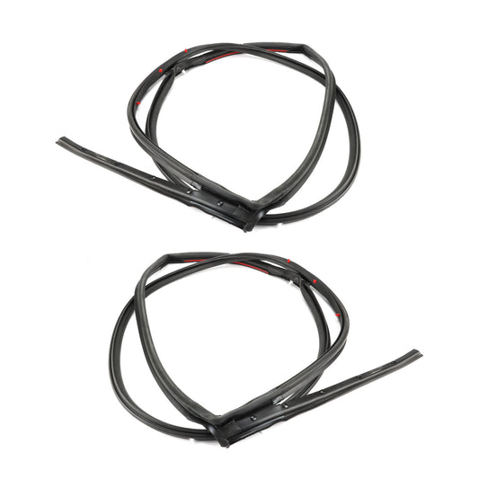 2 for Nissan SENTRA 13-19 Rear 82831-3RA0A-A11 Doors Rubber Weather Strip Seals