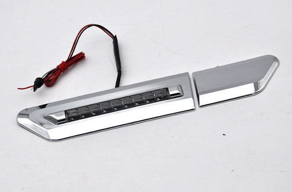 2x Error chrome LED Side Marker signal DRL Light For E65 E66 E67 01-08 v