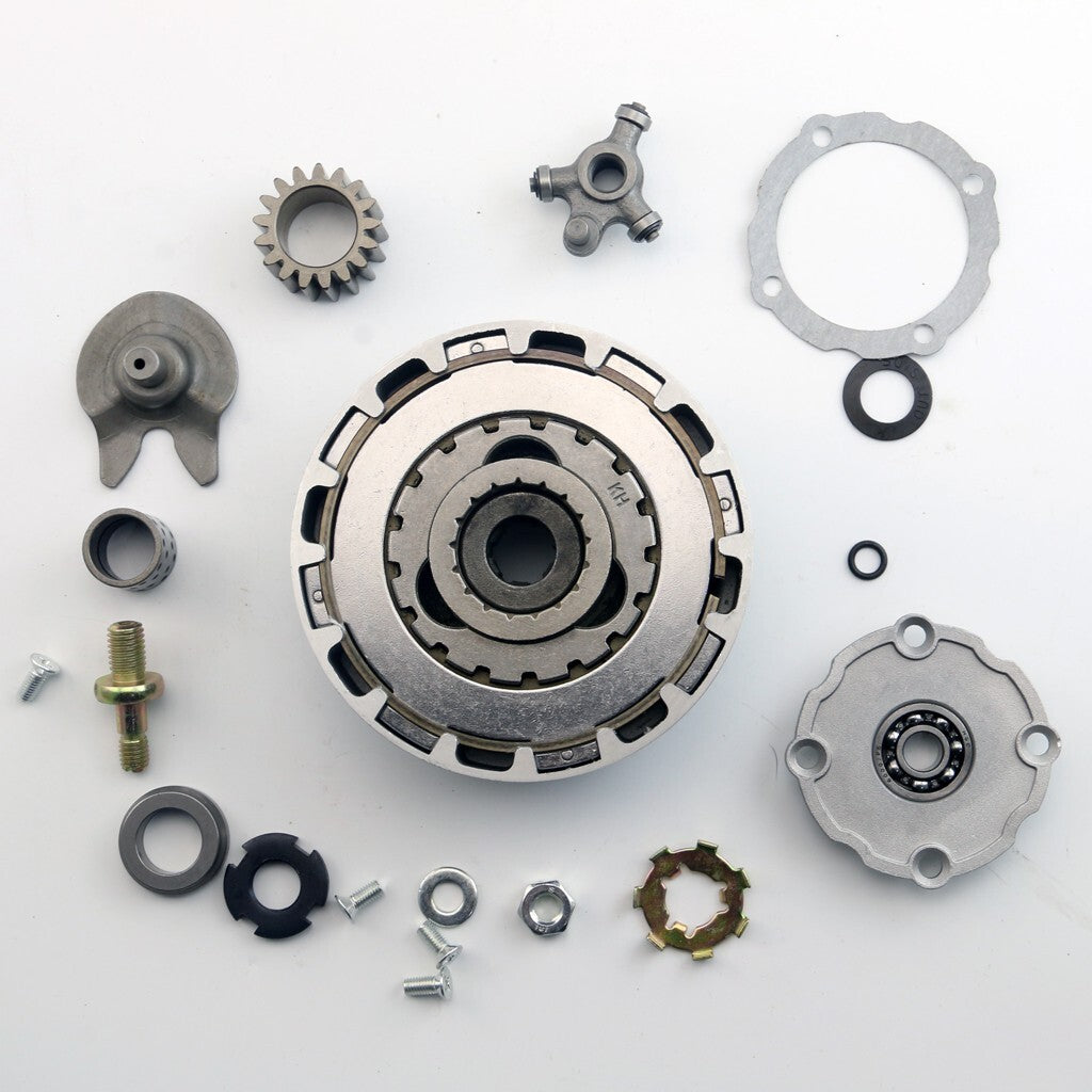 17 Teeth Auto Clutch Assembly Reverse Engine 50c 90cc 125cc ATV Go Kart Sunl