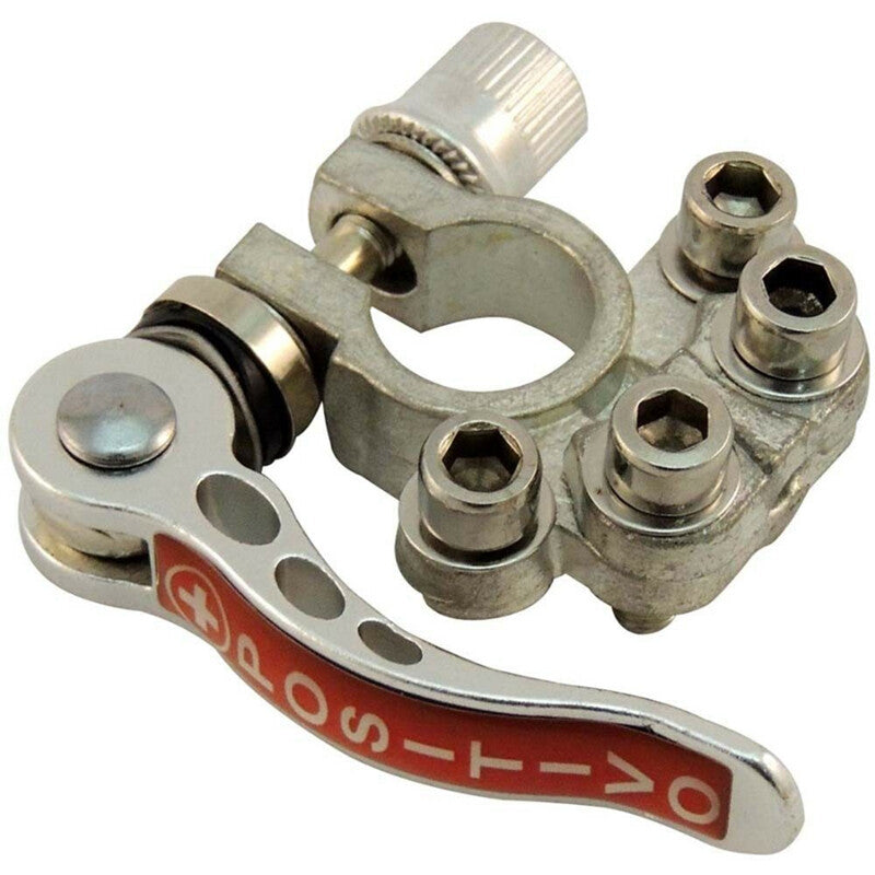 2-Piece Pure Copper Automotive & RV Battery Terminal Disconnect Switch - Universal Connection n