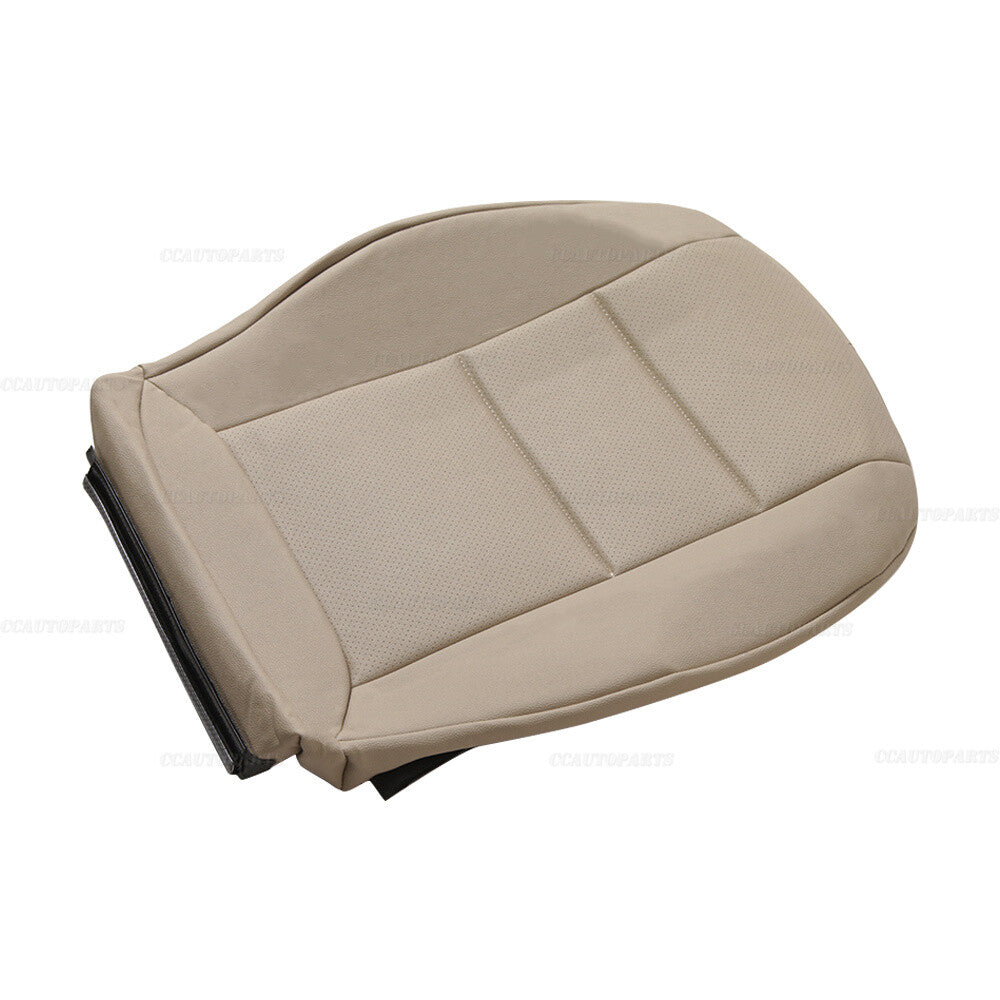 Driver Bottom Synthetic Leather for Seat Cover Beige For 2010-2014 C250 C300 C350 Q