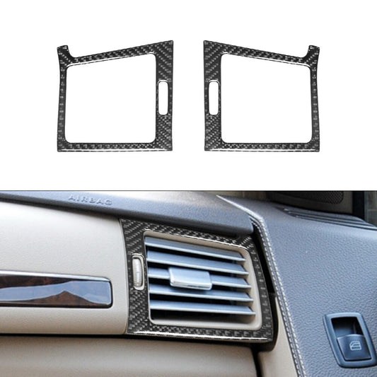 4X Red Carbon Fiber Iinner Door Panel Cover Trim For Highlander 2008-2013 v