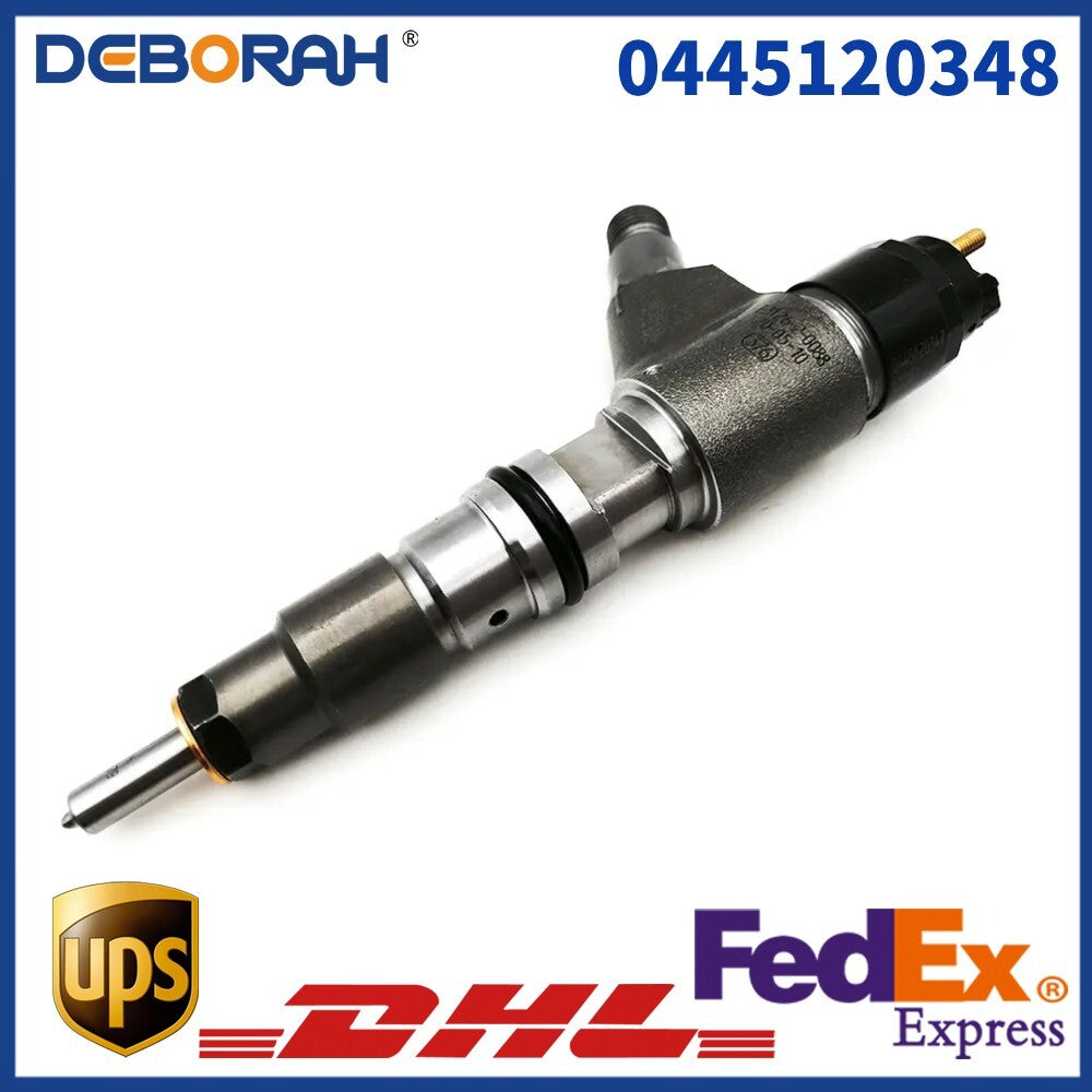 0445120348 DEBORAH Diesel Fuel Injector Fits For CAT E320D2 Excavator