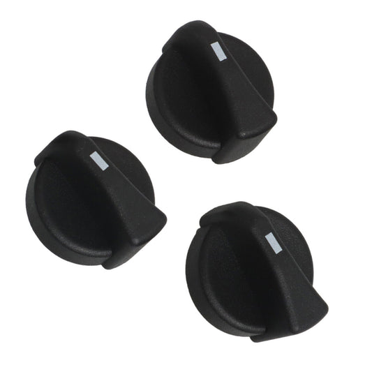 3 AC Heater Control Knobs Replacement Parts for Peterbilt Models 1987-2011