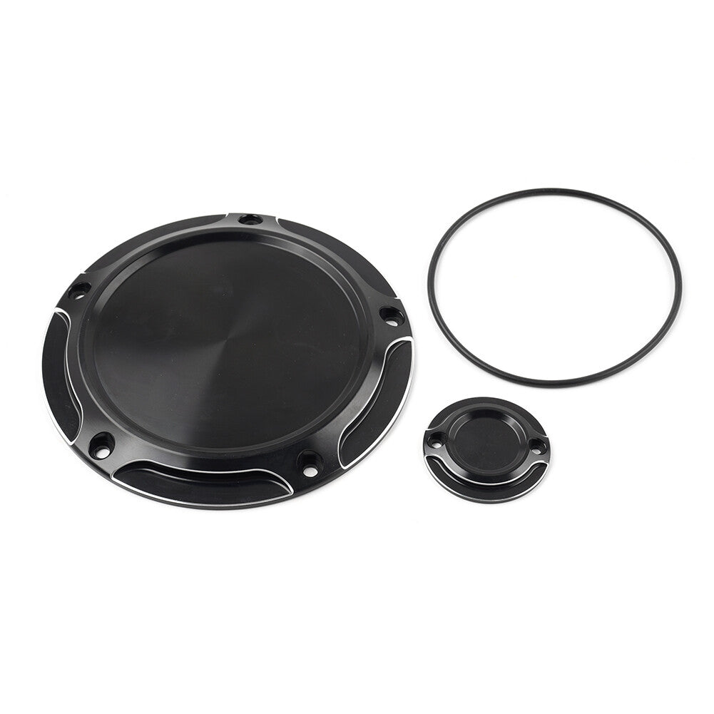 Fit for Harley Touring Street Glide Electra Glide Road King Derby Timing Timer Cover