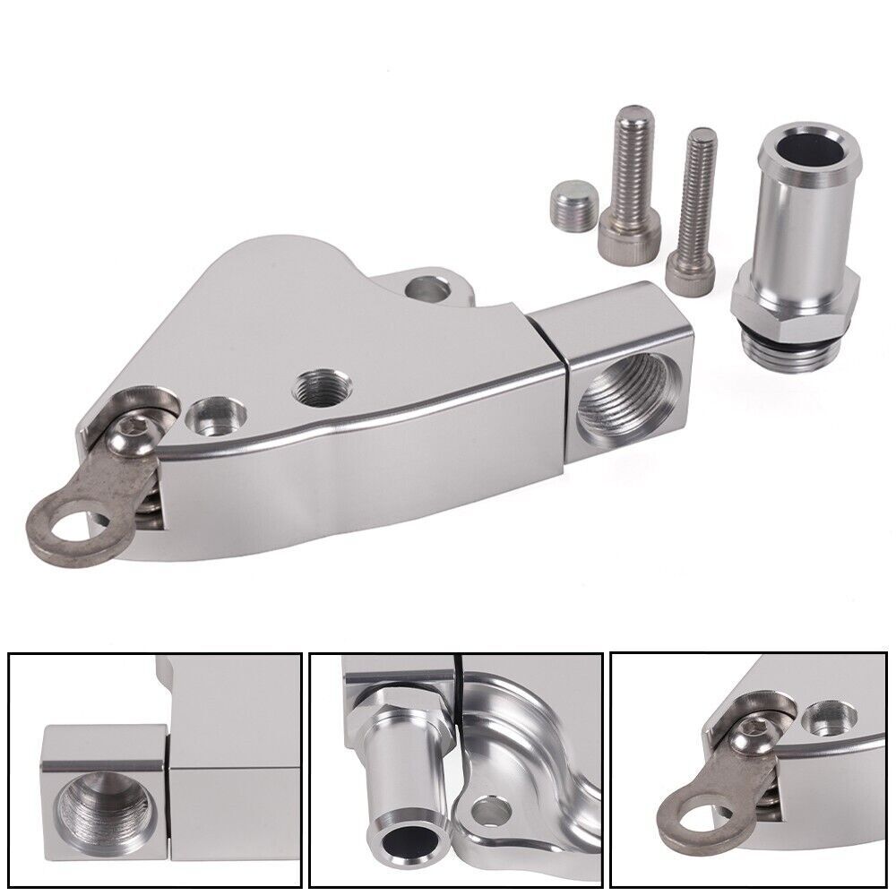 K Series Swap Intake Manifold Coolant Adapter Plate for Civic K20 K24