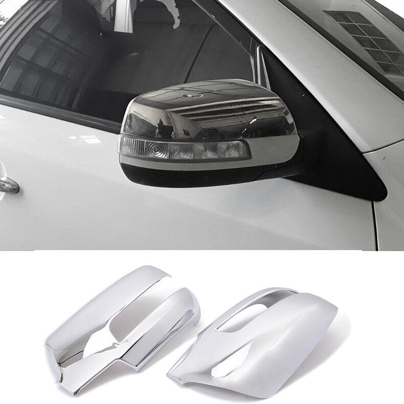 for Kia Sorento 2013-2015 Chrome Side Exterior Rearview Mirror Caps Cover trim