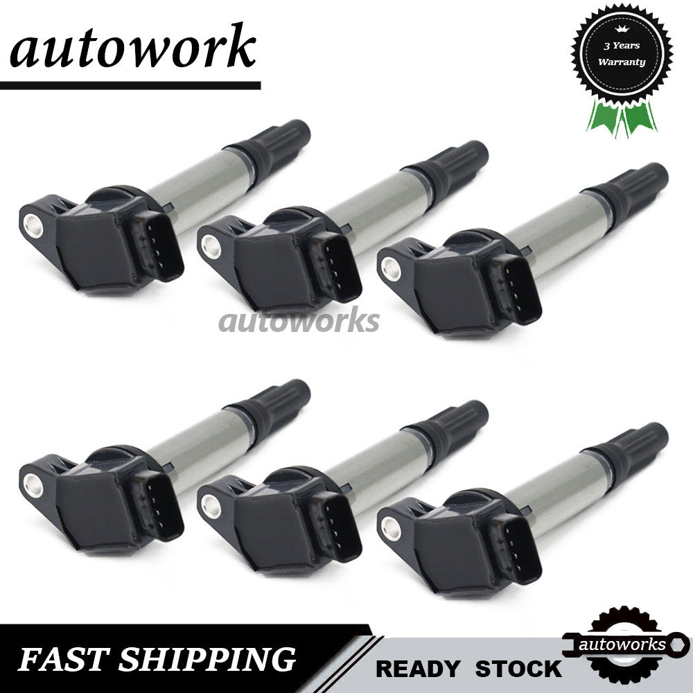 6PACK For 2005-2022  for Lexus I4 V6/8 90919-A2002 90919-02255 Ignition Coil