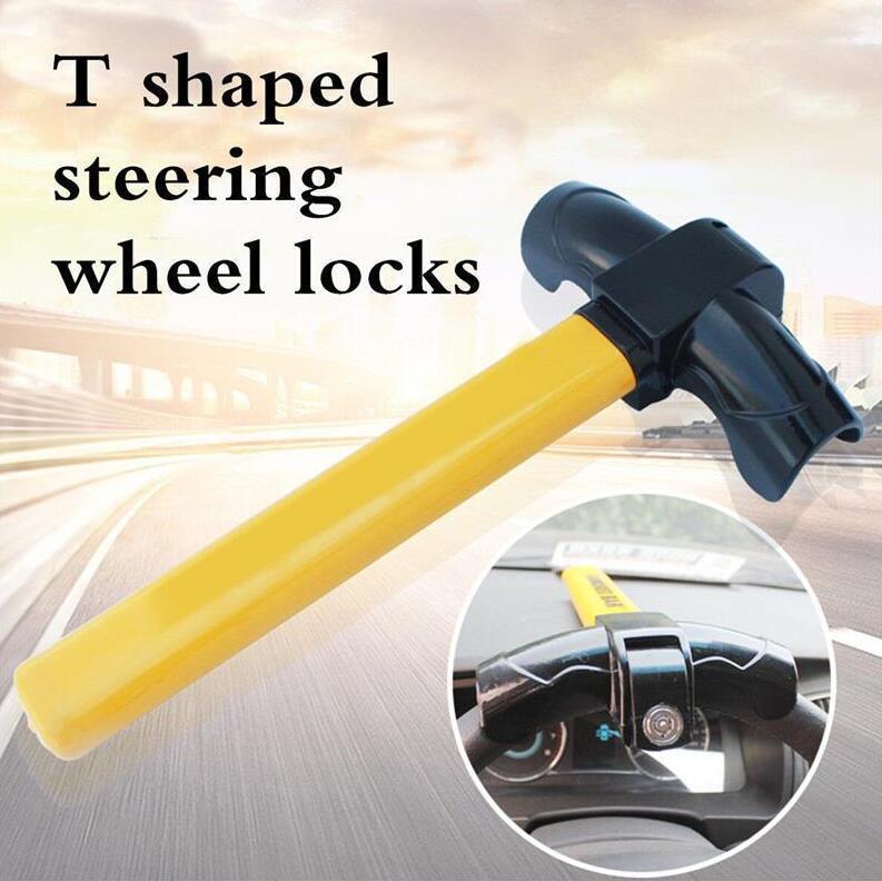 Anti Theft Car SUV Steering Wheel Lock Heavy Duty Safety metal Clamp Tool Device