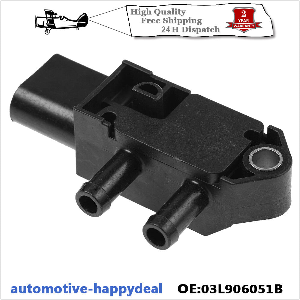 DPF Pressure Sensor Fits for Audi for VW for Skoda for Seat 03L906051D 03L906051B