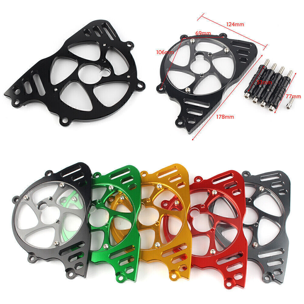 for Kawasaki Z1000 2010-2017 2011 2012 Front Sprocket Chain Cover Guard Aluminum Q