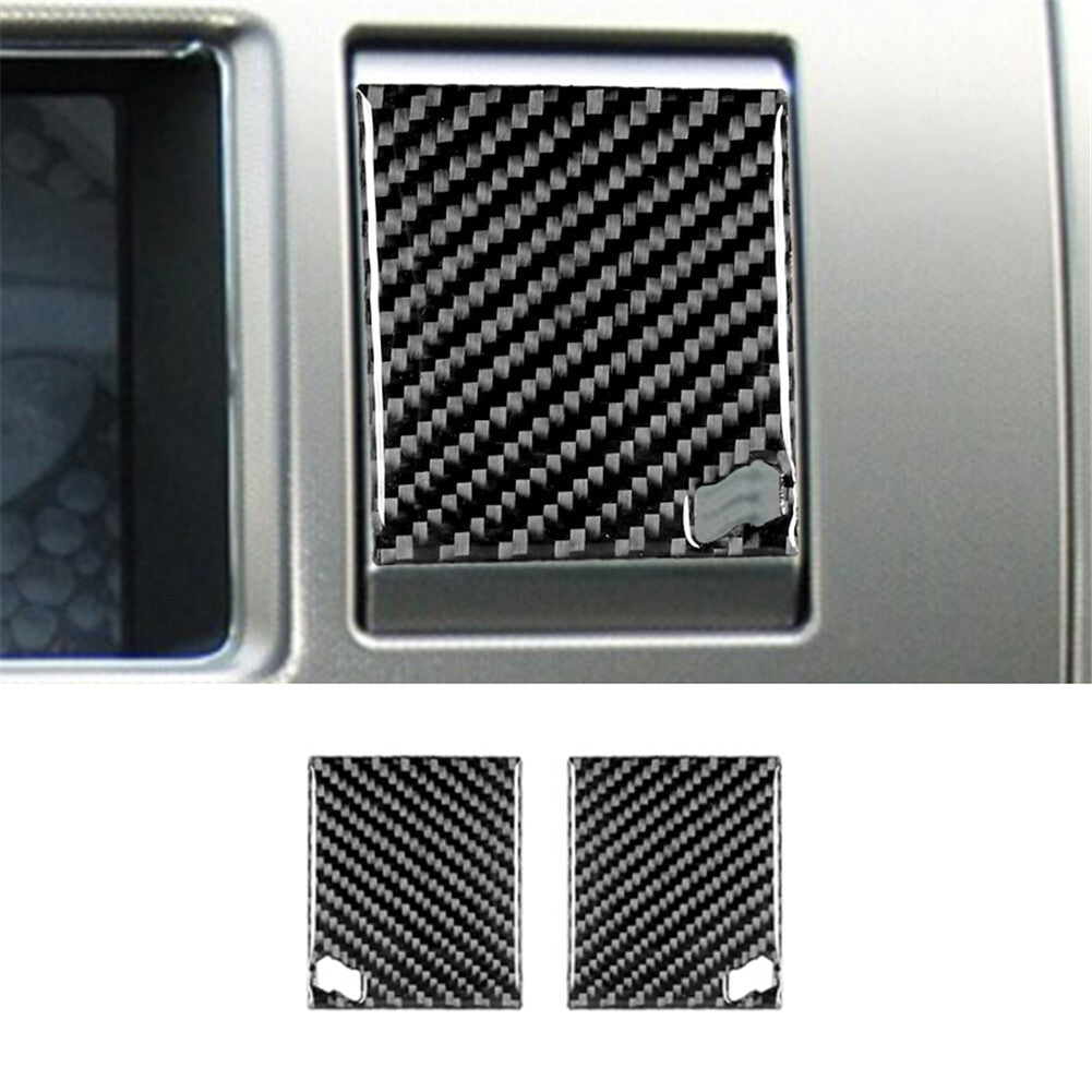 Central Control Air Vent Cover Trim Panel Carbon Fiber for Jaguar XF 2009-2011