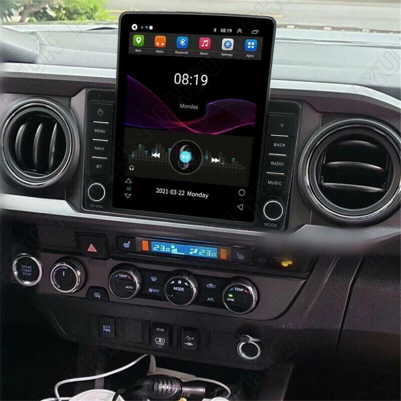Android 10.1, 2+32GB, 9.5-inch screen, for Tacoma 2016-20, stereo radio, GPS navigation. n