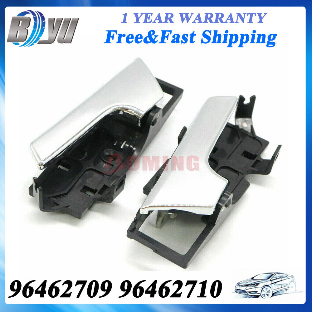 2PCS Black Door Handle for Chevy Aveo Aveo5 for Pontiac G3 96462709 96462710 New