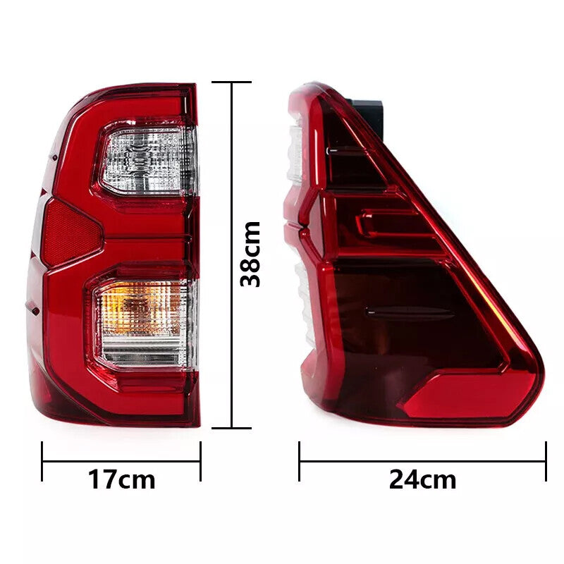 Left taillight LED for Toyota Hilux Revo Rocco SR5 pickup truck (2020/2021-)