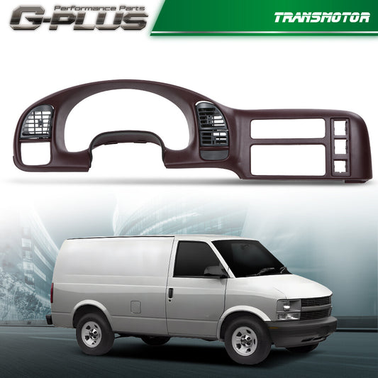 Fits 95-05 for GMC Safari for Chevrolet Astro Dash Radio Cluster Decorative Bezel Panel
