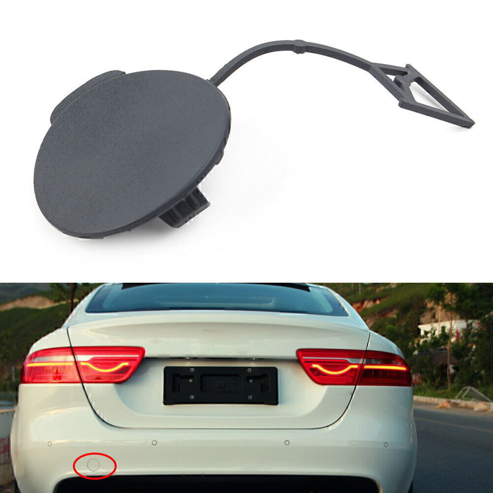 Rear Bumper Tow Eye Cover for Jaguar XE X760 2015 2016 2017 2018 2019 T2H2997 wa Q