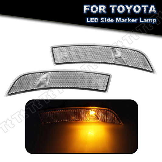 For 2022 2023 for GR86 for Subaru BRZ LED Fender Side Marker Signal Light Transparent - v