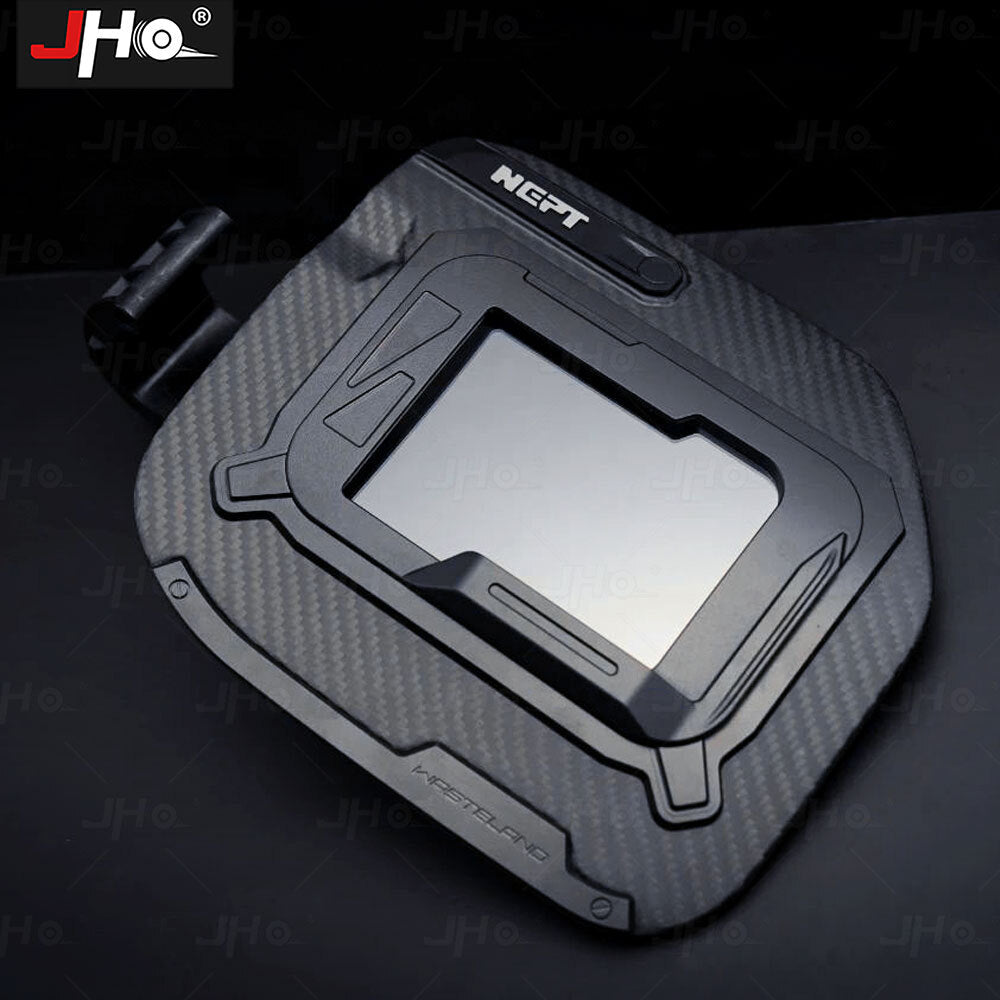 Real Carbon fiber Transparency Oil Tank Cover for Ford Bronco Badlands 2021-2024