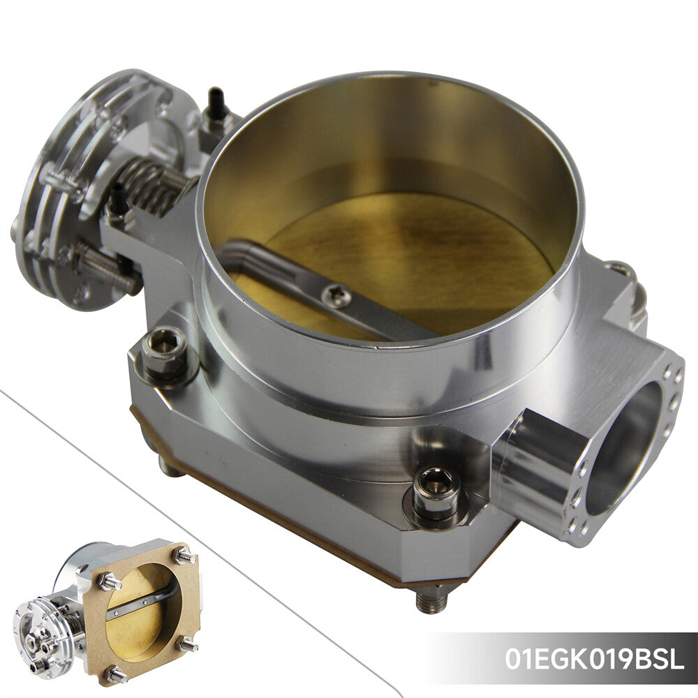 Throttle Body Q45 85MM for Nissan Skyline R33 R34 RB25DET RB26DET RB20DET Silver