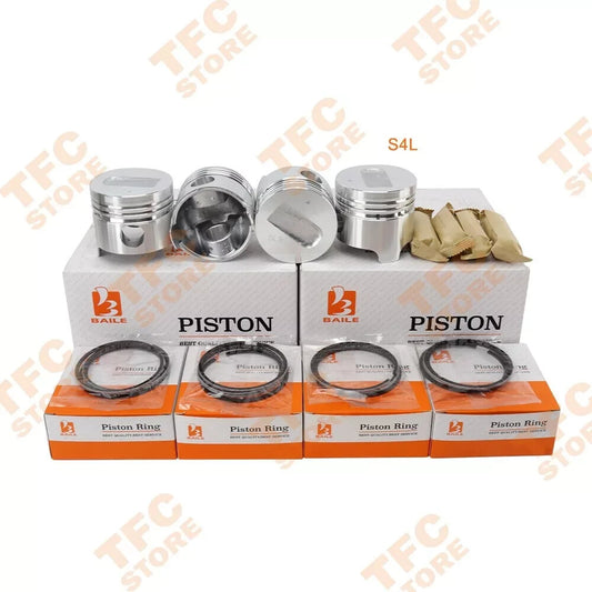 S4L Piston  Ring Kit STD for Mitsubishi S4L2 Engine 31A17-11100 32A17-07100 New