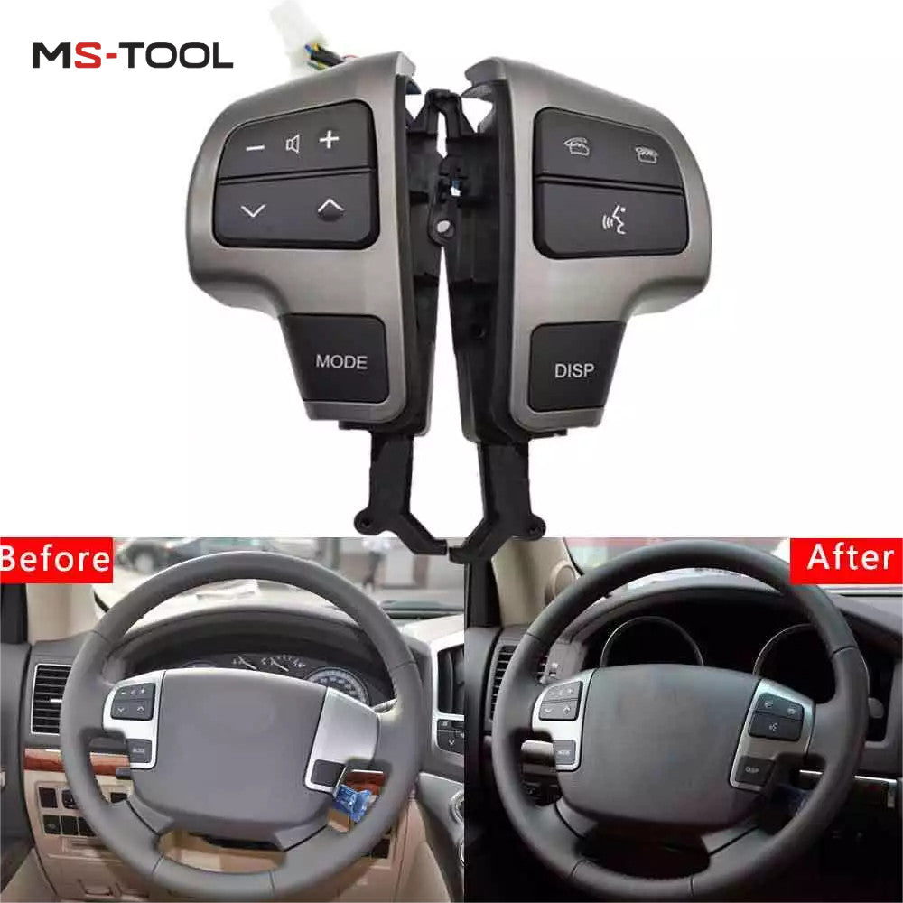 Steering Wheel Audio Control Switch Fit for Toyota for Land Cruiser 200 J2 2008-2011