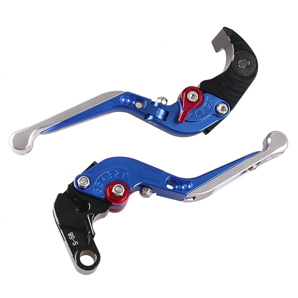 CNC Folding &Extendable Brake/Clutch Levers for SUZUKI GSXR 600/750 1997-2003 Q