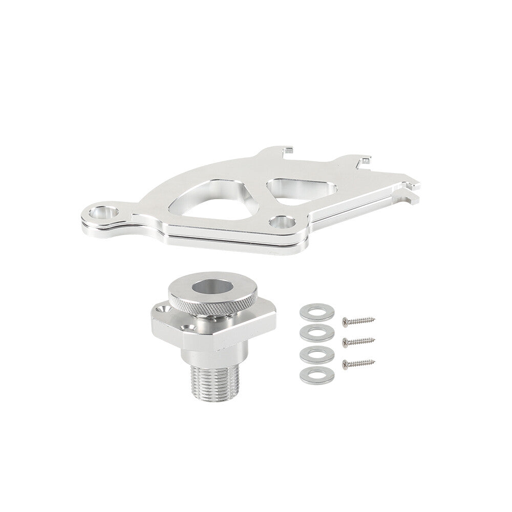 Firewall Adjuster Triple Hook Clutch Quadrant Kit Silver for Ford for Mustang 79-04