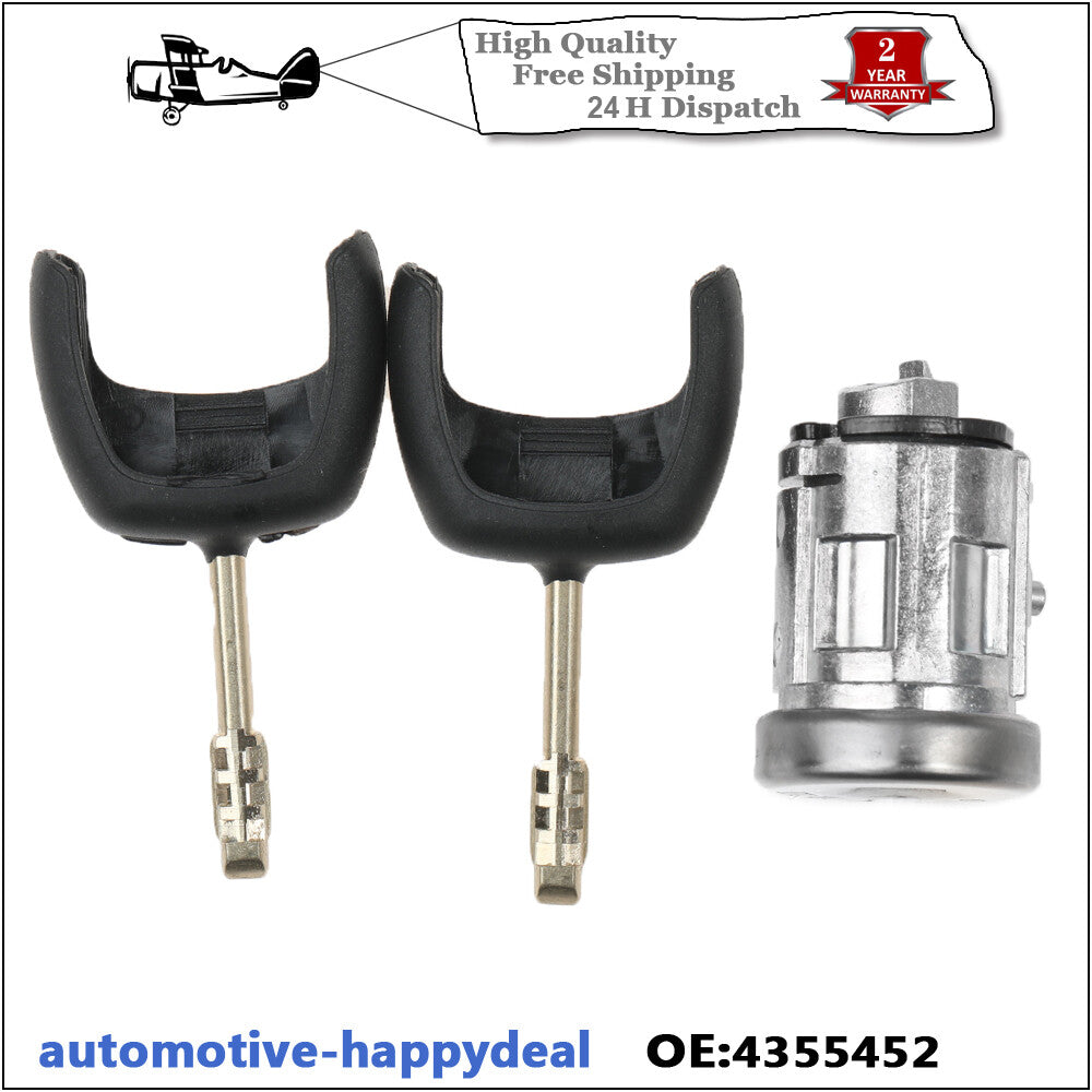 for FORD TRANSIT MK7 IGNITION SWITCH BARREL CYCLINDER LOCK CYLINDER KEY 4355452