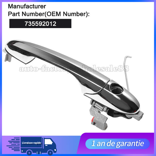 POIGNEE DE PORTE AVANT GAUCHE CONDUCTEUR pour for FIAT 500 735592012 735451697 n