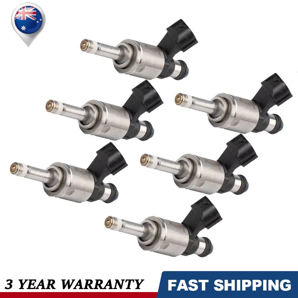 6X GDI Fuel Injectors for Toyota Highlander for Sienna Tacoma 3.5L 17-19 23250-0P090