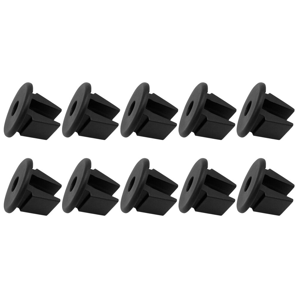 10pcs Wheel Arch Lining  Mudguard Clips Fits for Hyundai i10 i20 Matte Black Q