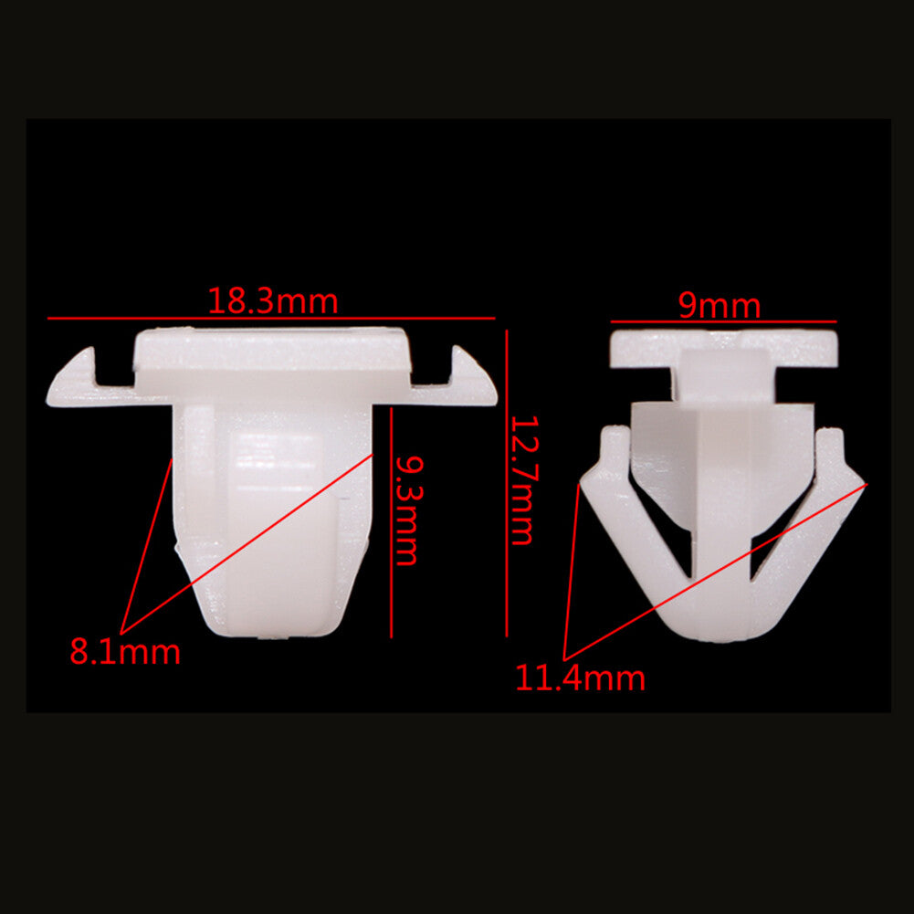 10 Car Door Trim Strip Sill Moulding Fastener Clips for Hyundai for Kia