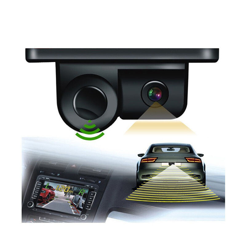 SUV parking reverse sensor radar backup night vision camera IP67- n
