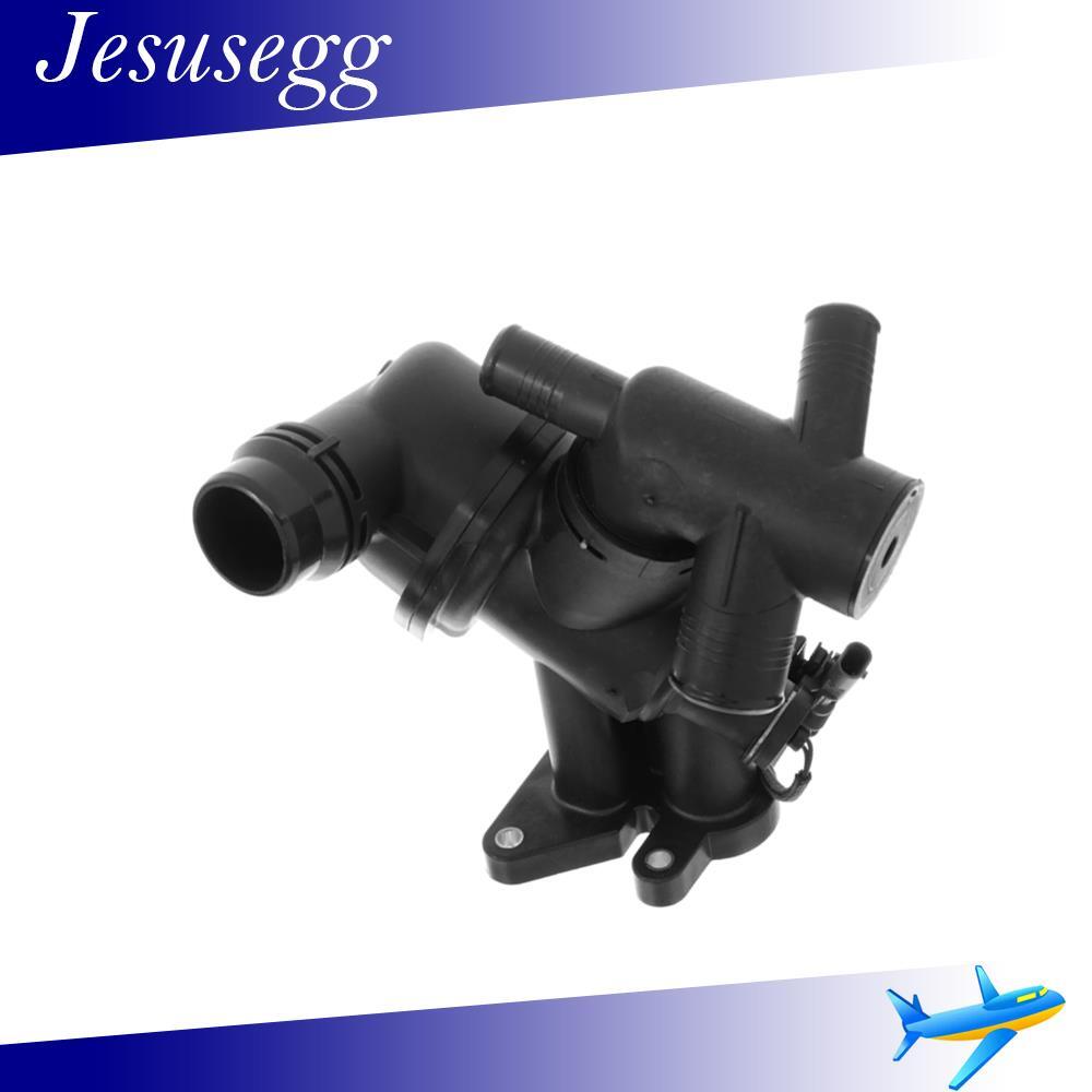Engine Thermostat Plastic Black LR105974 for Range Rover Velar 2.0L 2018-2019 Q