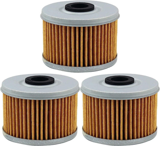 3pcs Oil Filter for Honda CM450 CMX450 CX500 GL500 GL650 XL250R XL350R XL600R