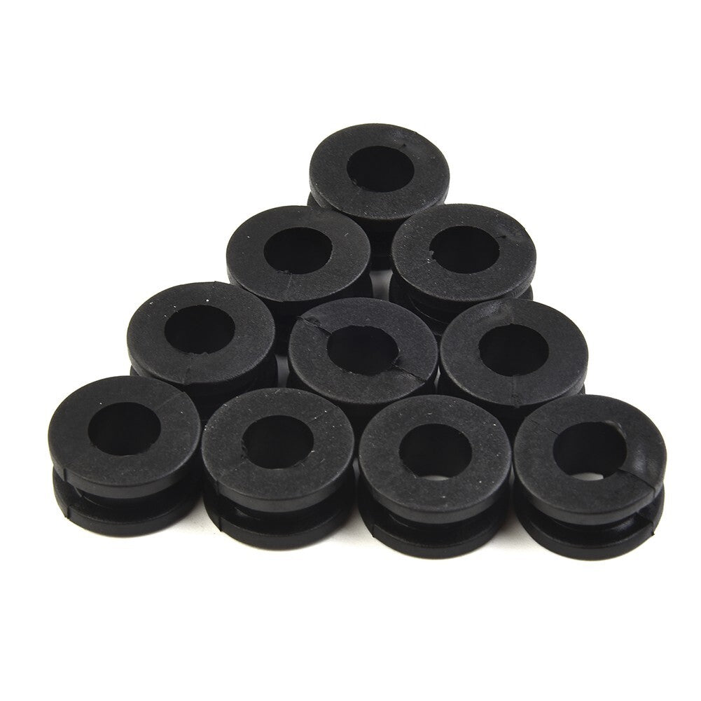 10Pcs Universal Motorcycle Rubber Grommet Mount Set/Side Cover Fender Accessory v