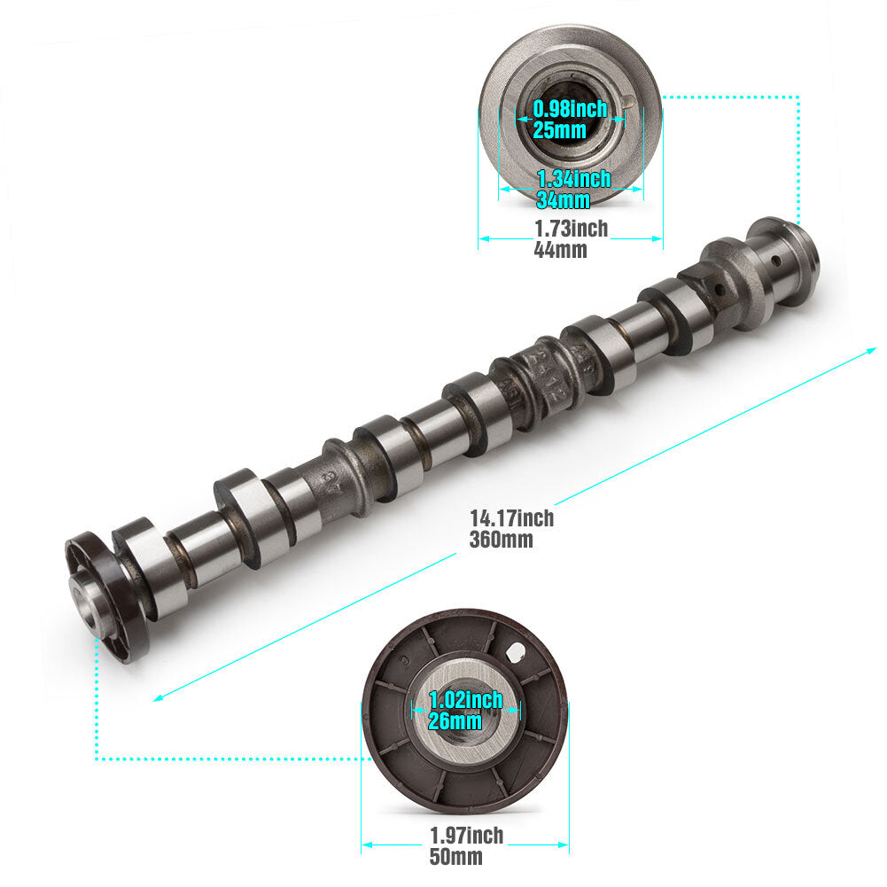 Engine Intake Camshaft Right Side 5184380AH for Dodge for Ram 3.6L Engine 5184380AG