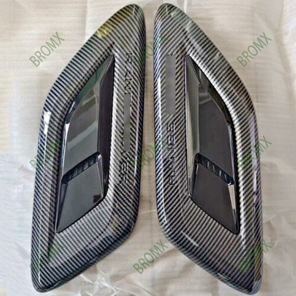 Front Hood Vent Cover Fender For LR for Range Rover Sport 2014-22 Carbon Fiber Style