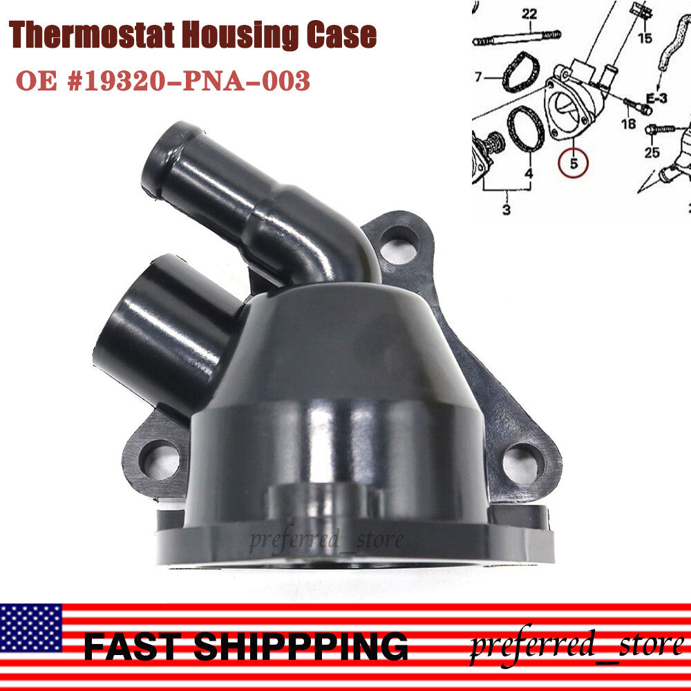 Thermostat housing suitable for Honda , for Acura , for Civic , CR-V 19320-PNA-003- v