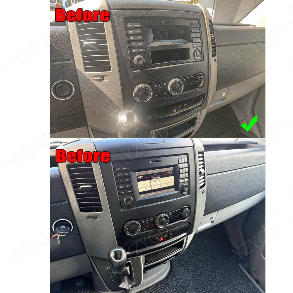 Android Auto Carplay Car Radio for Mercedes for Benz Sprinter 2006-2018 Stereo GPS