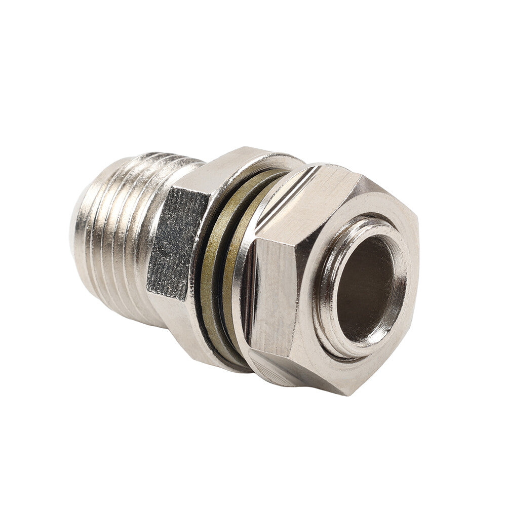 10AN to M18x1.5mm Turbo Oil Pan / Sump Return Drain Adapter Bung Fitting No Weld