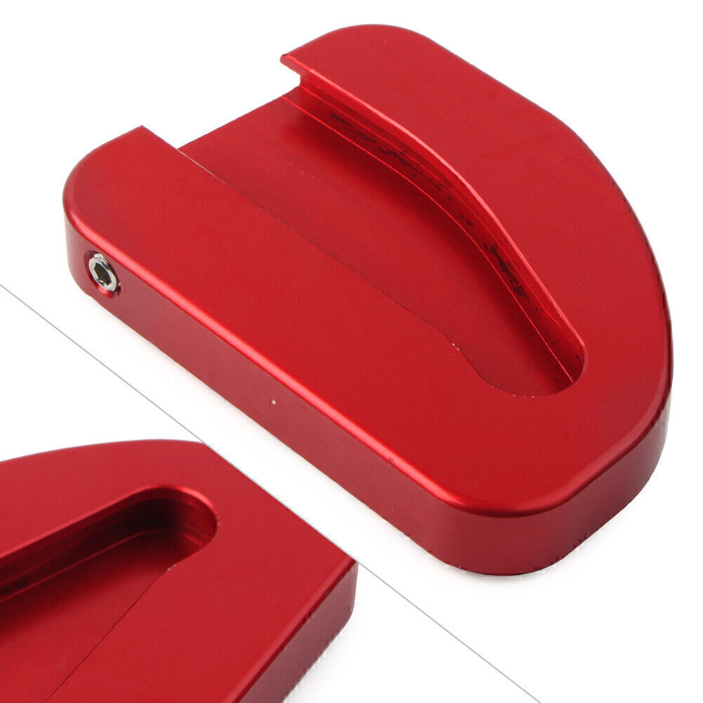 Red Side Stand Enlarger Plate Kickstand Pad for Honda GoldWing GL1800 2010-2017 Q
