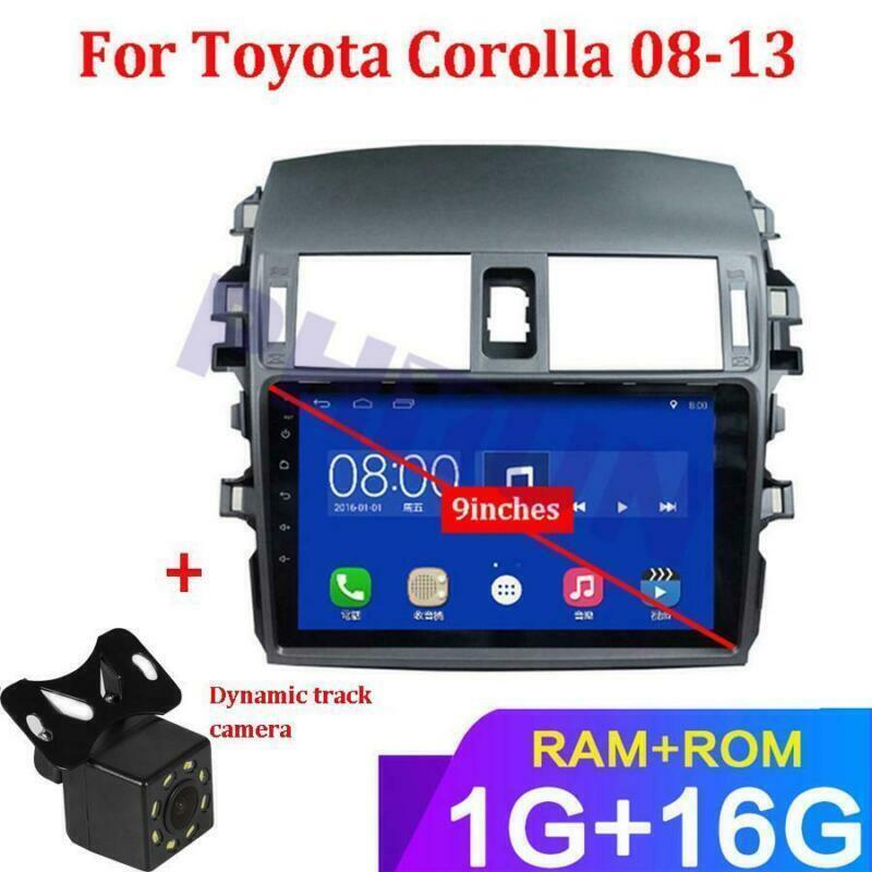 9 Stereo Radio MP5 Multimedia Player GPS w/ Backup Camera for Corolla 2008-2013