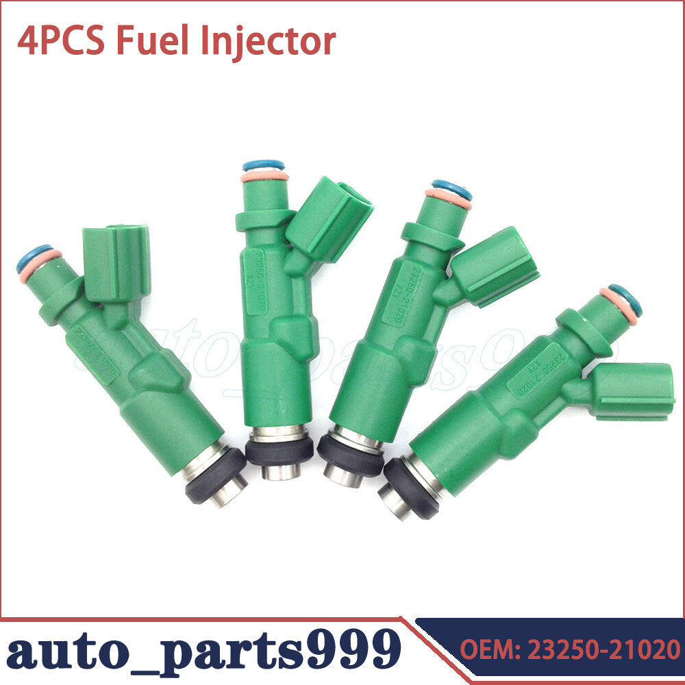 4-piece fuel injector kit 23250-21020 suitable for Scion XA XB and Prius Echo 1.5L 04-06- n