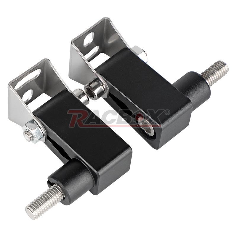 Motorcycle Support Mount Bracket Fog Lamp Spot Light Headlight Holder Clamp Kit