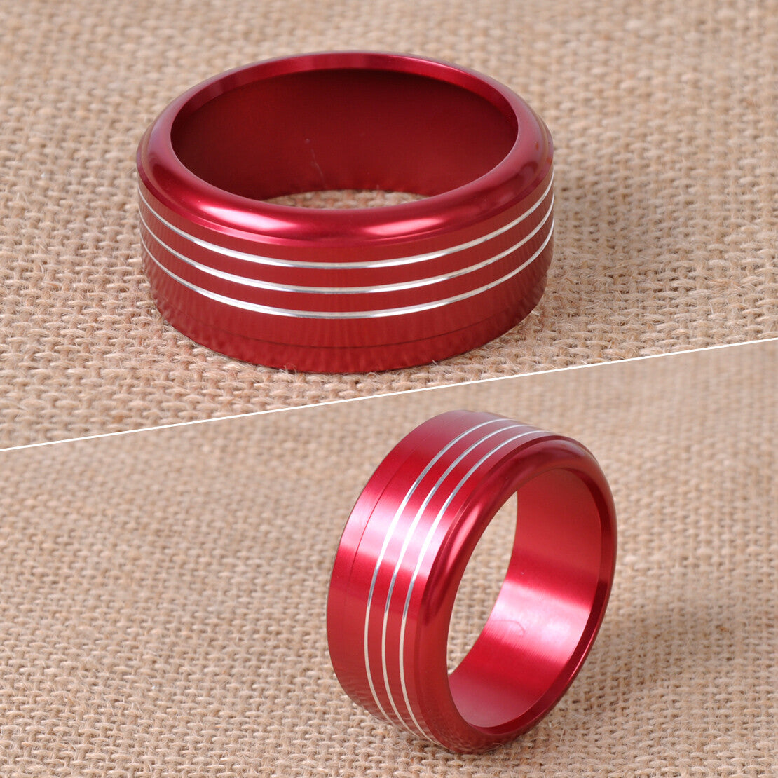 3x Air Conditioning AC Button Knob Cover Trim fit for for Subaru fit forester XV zb v