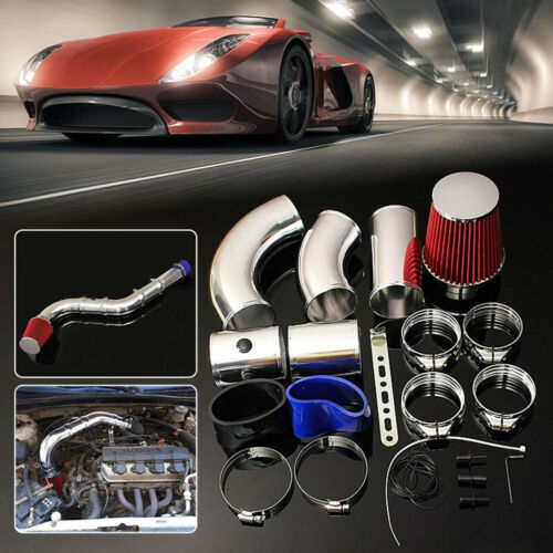 3-inch car clip accessories intake kit red pipe diameter cold intake filter