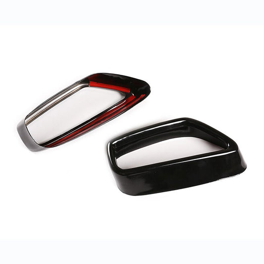 Car muffler exhaust pipe cover suitable for BMW 5 Series G30 G38 2018-2022 pointed tip Q