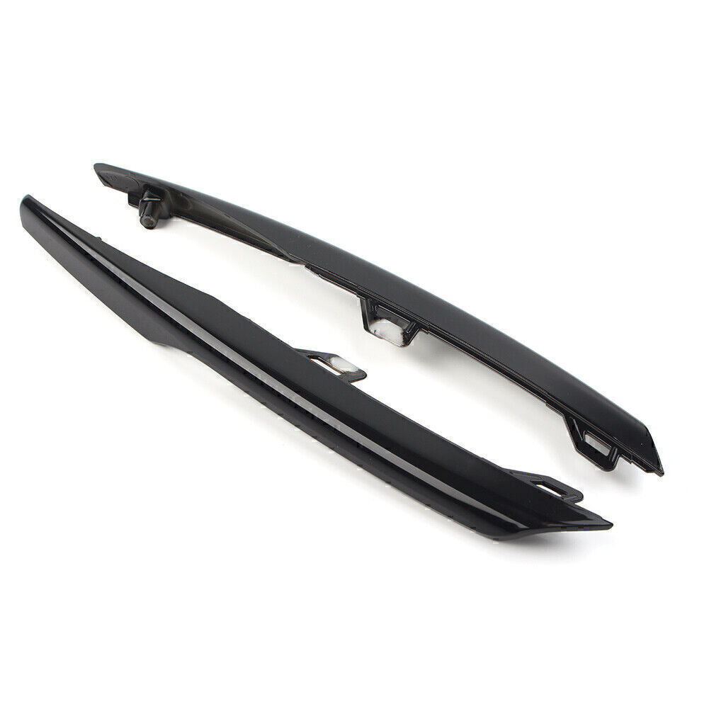 Pair Upper Fog Light Lamp Strip Trim for Land Rover for Range Rover Evoque 2020-2022
